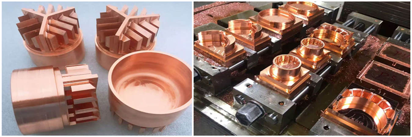 Нестандартная CNC-обработка медных деталей для применений с высокой проводимостью Услуги CNC-обработки меди для прецизионных электрических компонентов