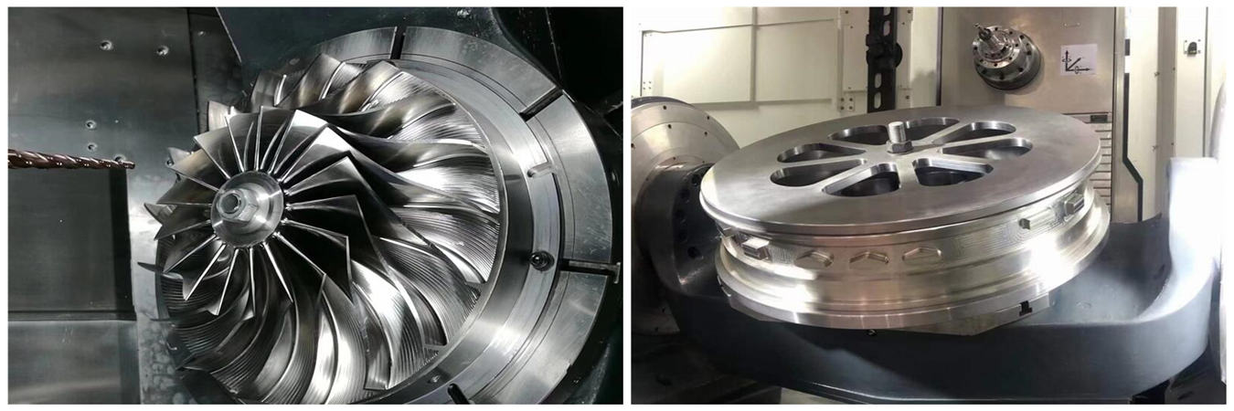 CNC-обработка рабочего колеса насоса для компонентов гидравлических систем высокой точности